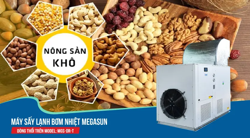 sấy nông sản đảm bảo chất lượng cao