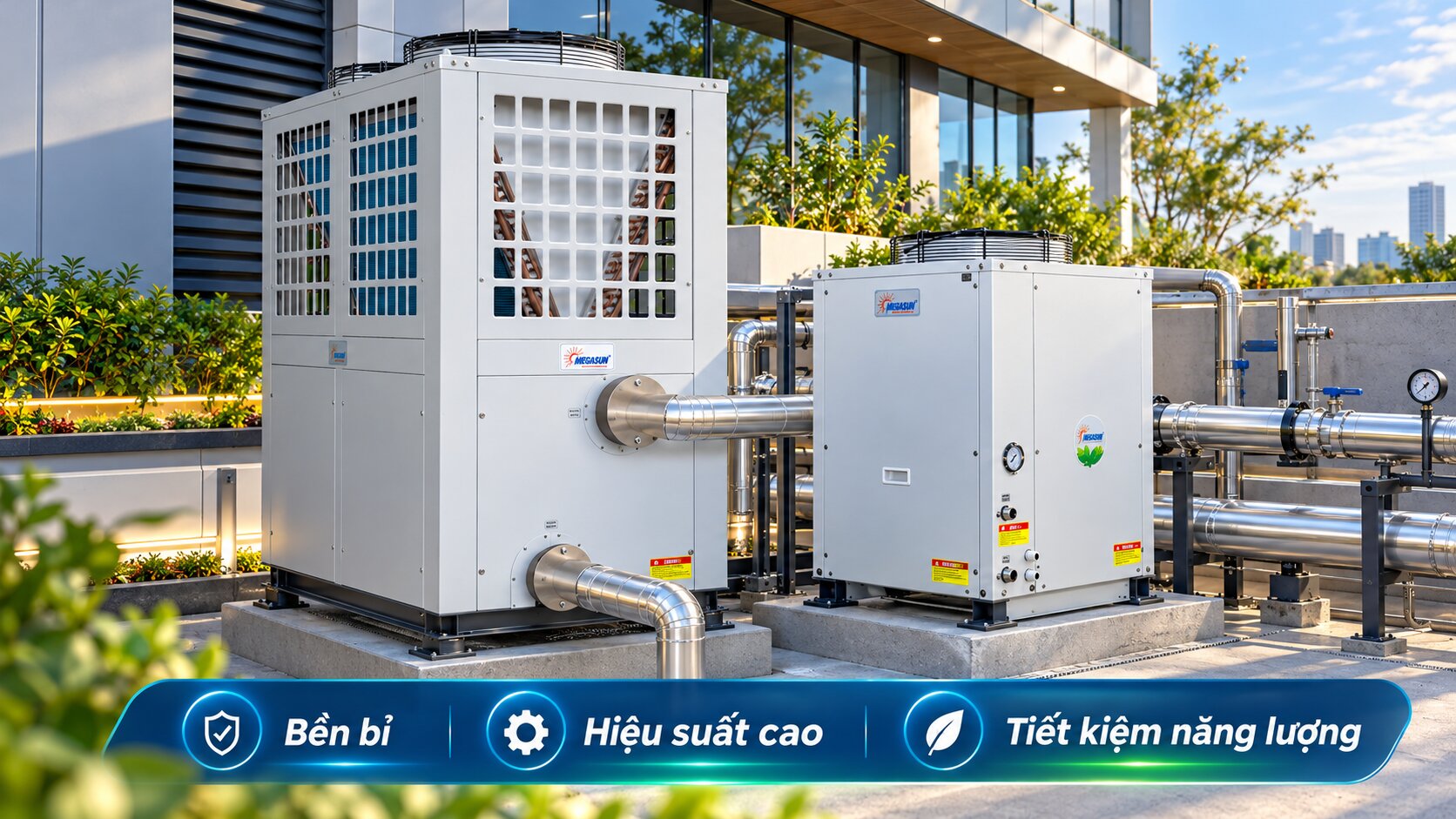 Đặc điểm của bơm nhiệt nhiệt độ cao Megasun