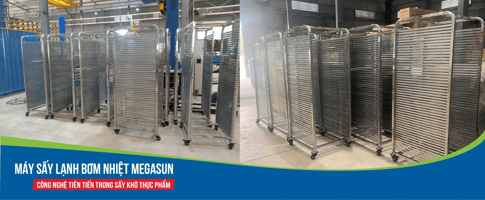 Các dòng máy sấy lạnh bơm nhiệt Megasun