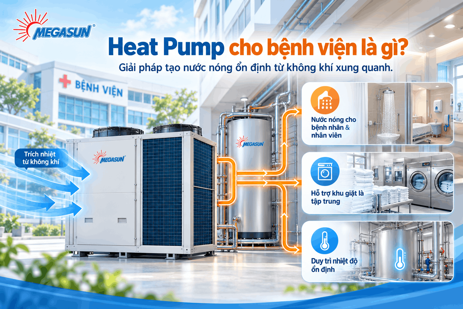 Heat Pump cho bệnh viện là gì?